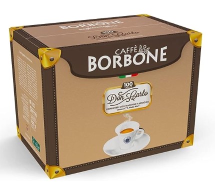 Café A Modo Mio : CAFFE BORBONE (Miscela Nera) (100 capsules) 