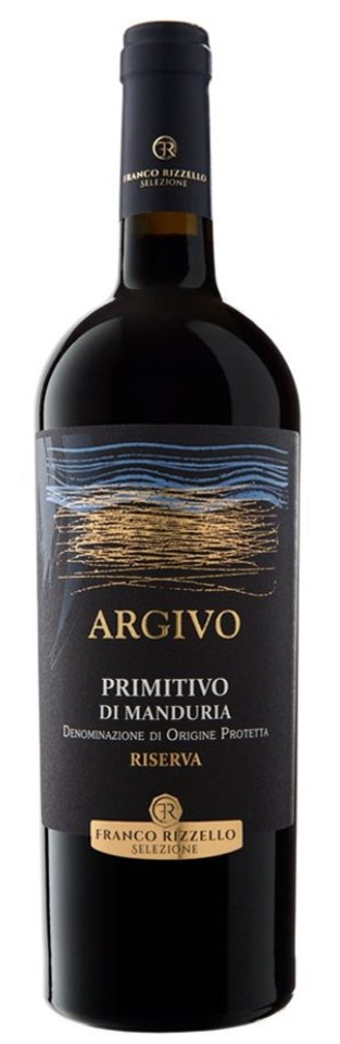 Vin italien : ARGIVO PRIMITIVO DI MANDURIA RISERVA