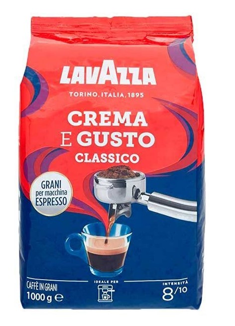 Café en grain : Lavazza café (CREMA E GUSTO) 1kg