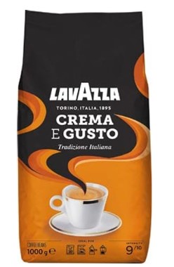 Ground Coffee: Lavazza Coffee (CREMA E GUSTO) Italian Tradition