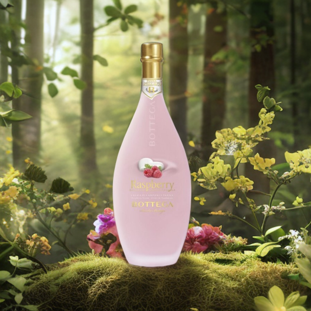 Liquor : BOTTEGA Raspberry Crema di lamponi del trentino 0.5L