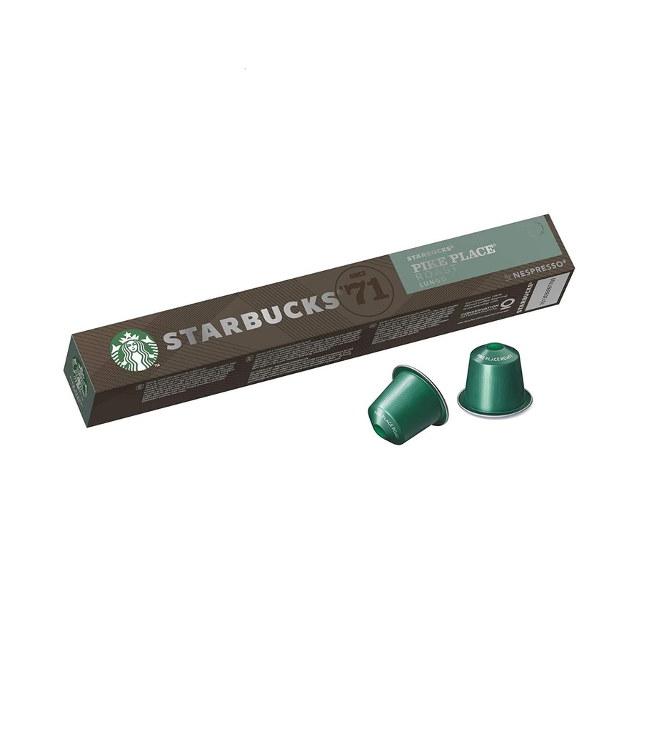 Café Nespresso : STARBUCKS PIKE PLACE (10 capsules)