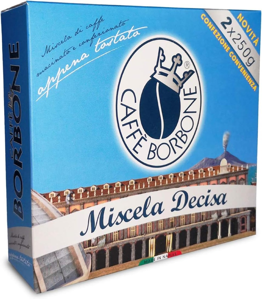 Café moulu : CAFFE BORBONE (Miscela Decisa) 0.5kg