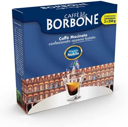 Café moulu : CAFFE BORBONE (Miscela Nobile) 250g