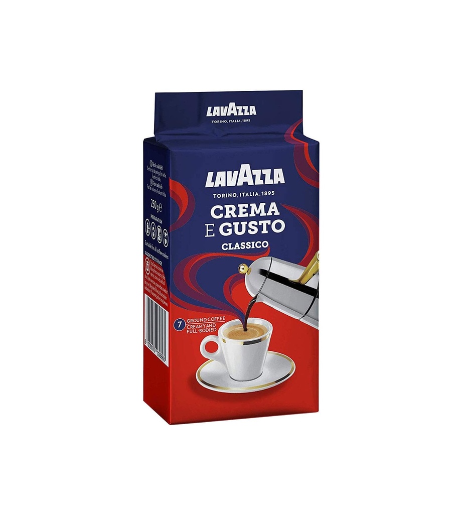 Caffé Moulu : LAVAZZA Crema e Gusto (250g)