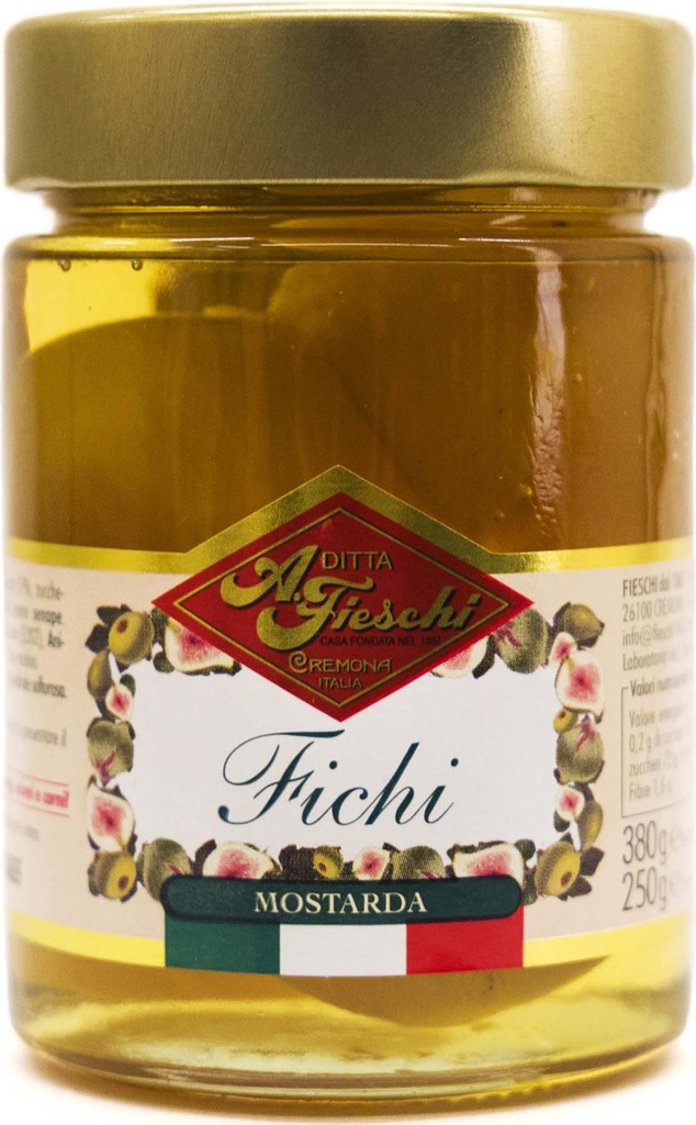 Spicy Green Fig Mustard (Lombardy) 380g