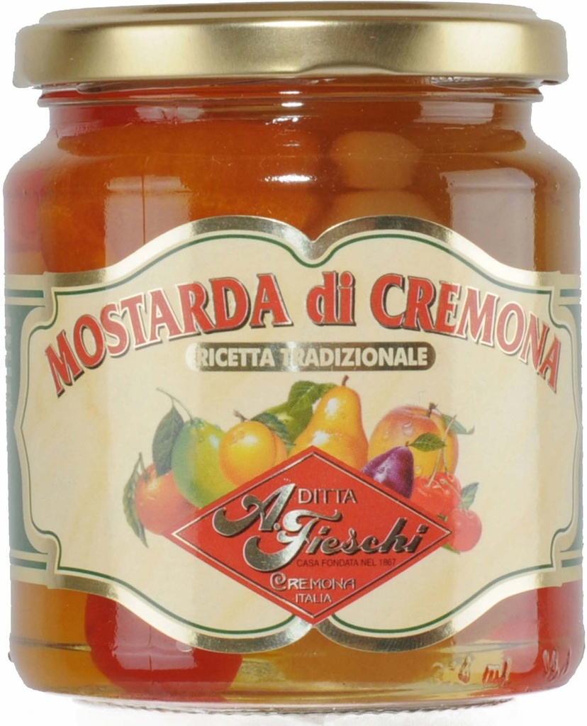 Moutarde di Cremona mélange de fruits (Lombardie) 380g