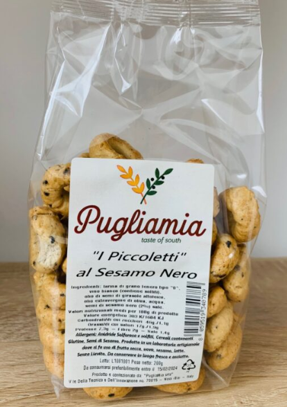 Piccoletti with Black Sesame (Puglia) 200g