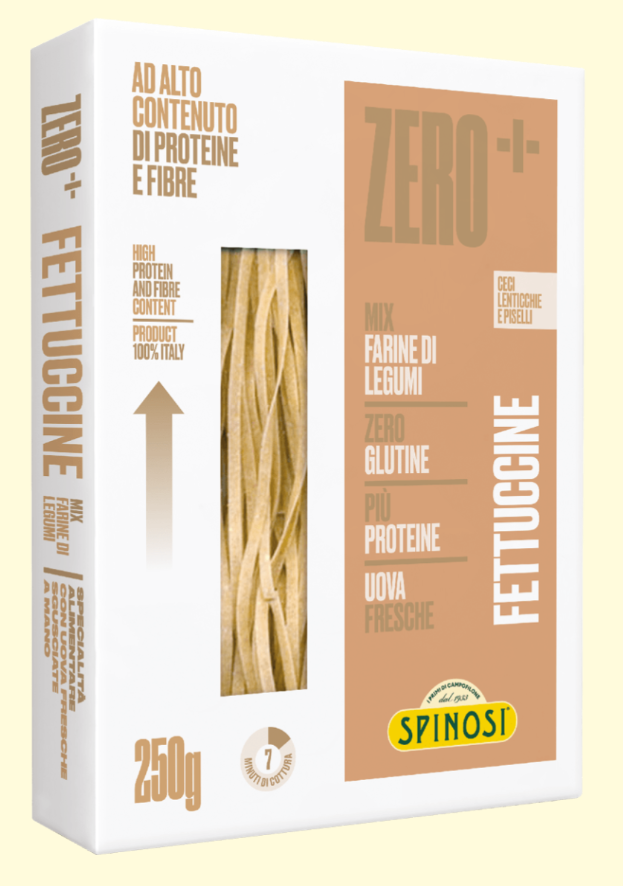 Fettuccine Zero Piu Organic Pulses Mix (Marche) 250g