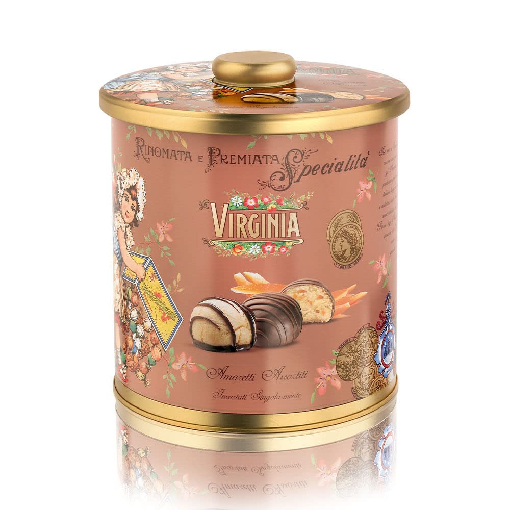 ​Orange and Dark Chocolate Amaretti - Biscottiera (Liguria) 220g