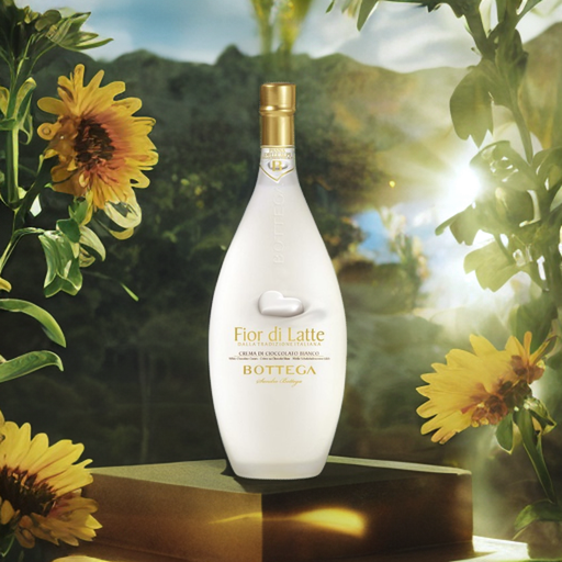 [Ref0080] Liqueur : BOTTEGA Crema fior di latte 0.5L