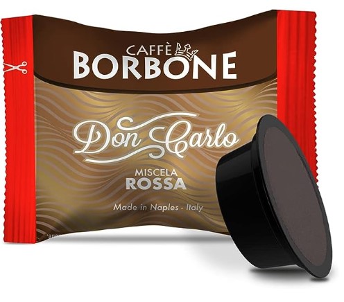 [Ref0124] Café A Modo Mio : CAFFE BORBONE (Miscela Rossa) (100 capsules) 